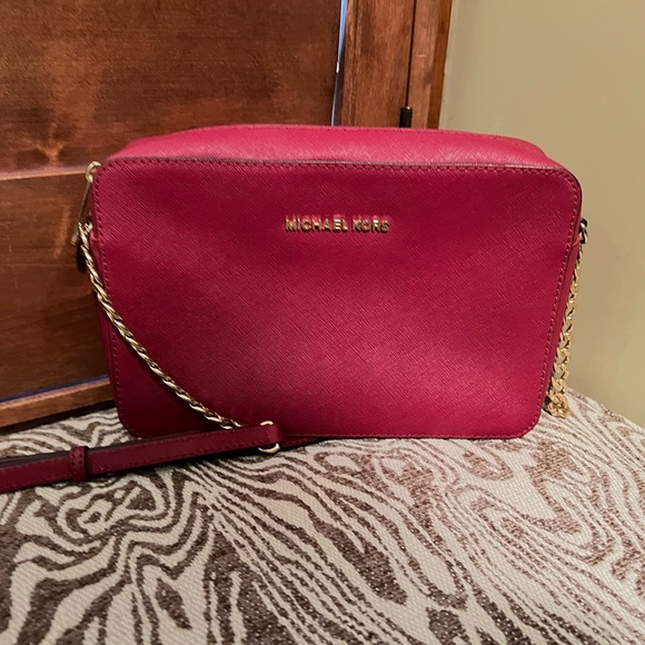 MICHAEL Michael Kors Handbags - Michael Kors red holiday purse